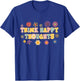 Think Happy Thoughts Teens Spring Positive Message Teachers T-Shirt - T-Shirt | Royal