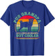 Pug Dog Lover Funny Vintage Pug Grandpa Father's Day T-Shirt - T-Shirt | Royal