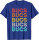 Vintage Retro Bucs T-Shirt - T-Shirt | Royal