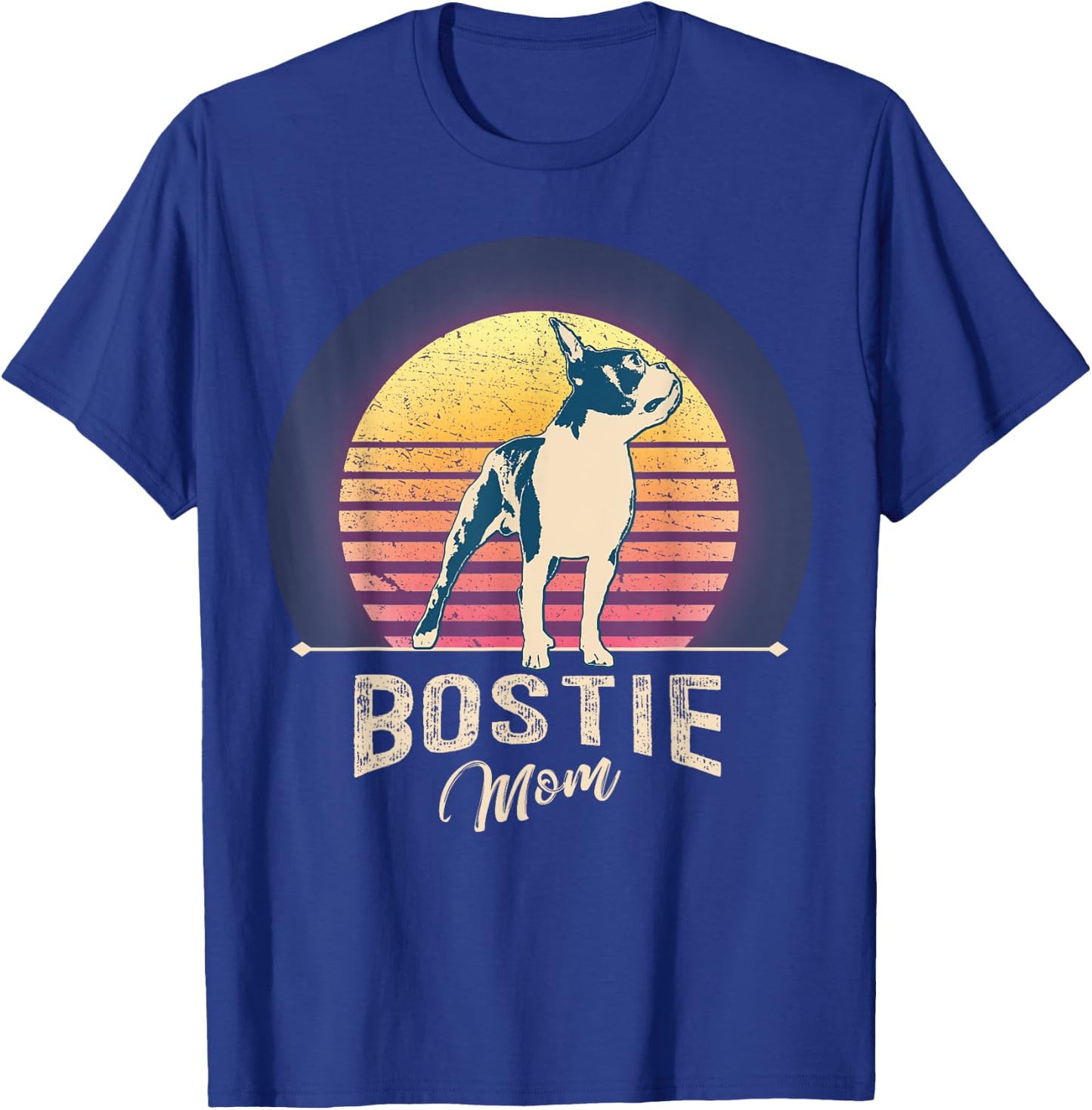 Boston Terrier Boston-Bulldog T-Shirt - T-Shirt | Royal