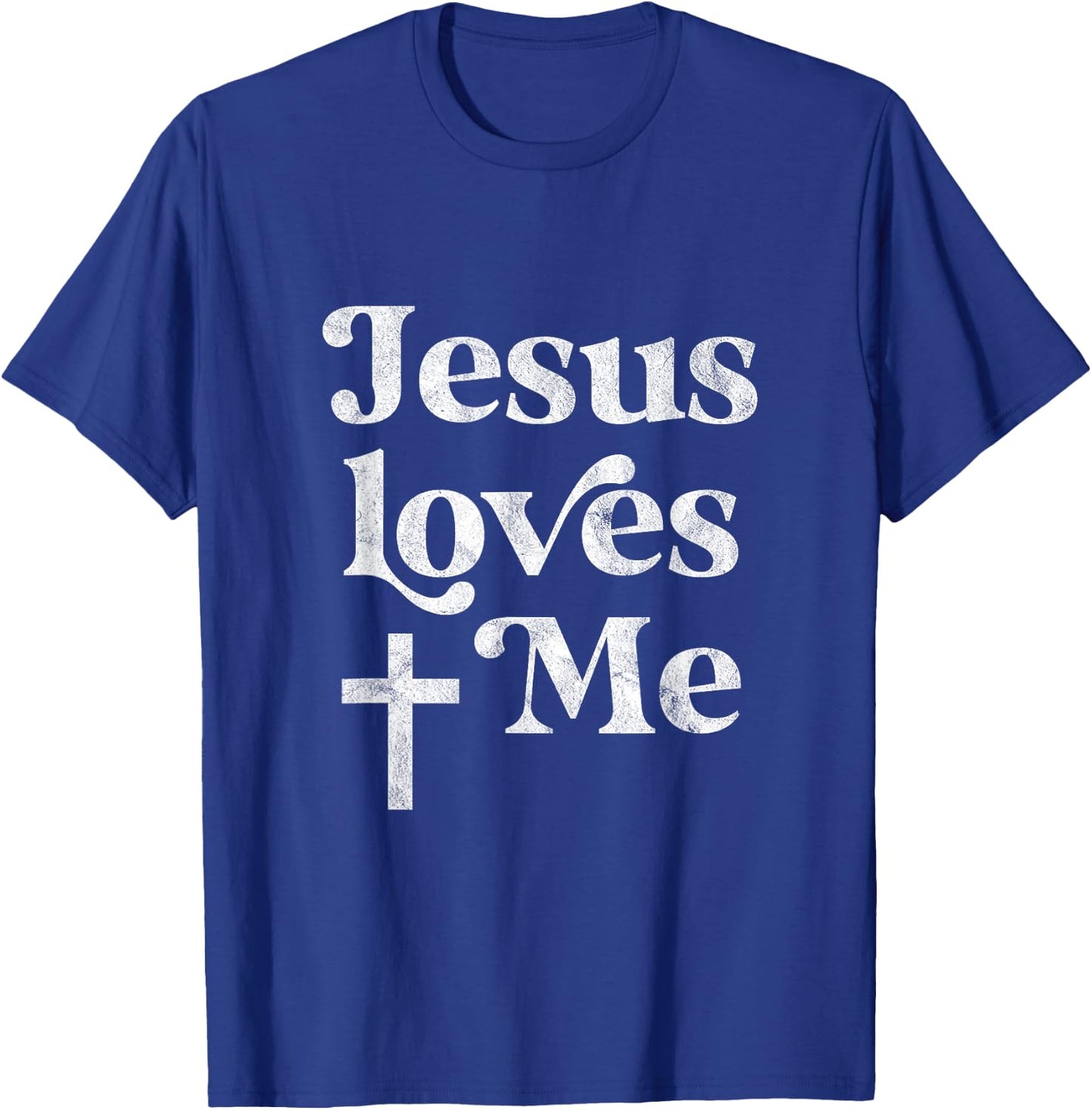 Jesus loves me T-Shirt - T-Shirt | Royal