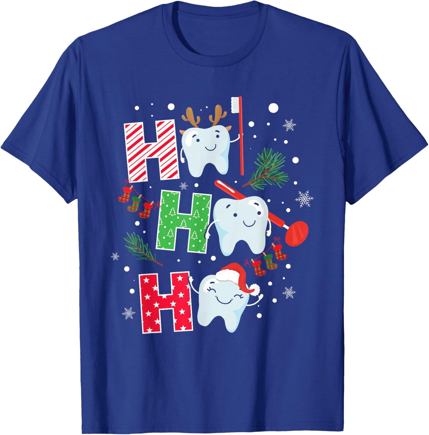 Dentist Christmas Future Dentist Dentistry Graduate Gift T-Shirt - T-Shirt | Royal