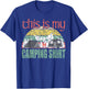 RV Life Camper Shirt This is my Camping T Shirt T-Shirt - T-Shirt | Royal