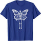 Butterfly Fairy Grunge Fairycore Aesthetic Skeleton Goth T-Shirt - T-Shirt | Royal