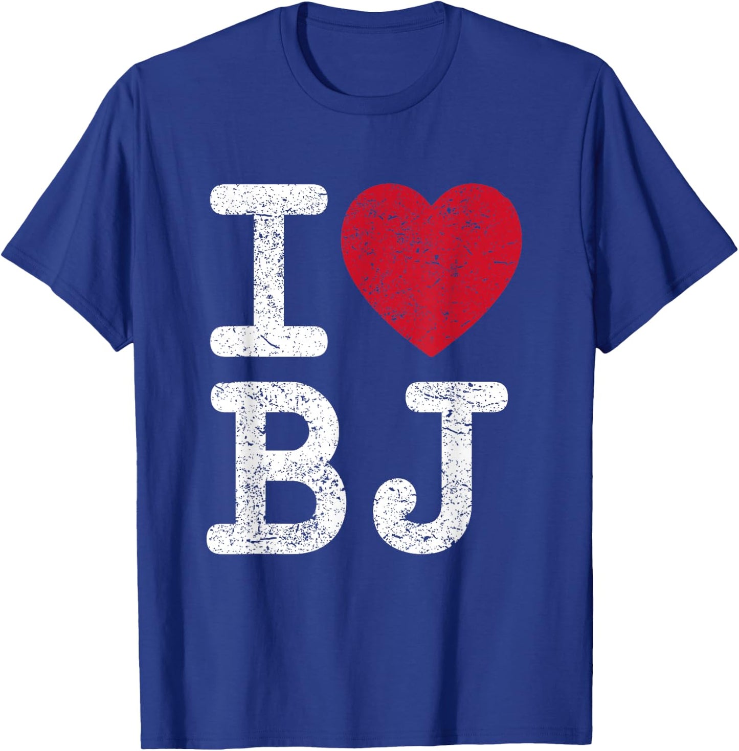 I love BJ Beijing China BJ T-Shirt - T-Shirt | Royal