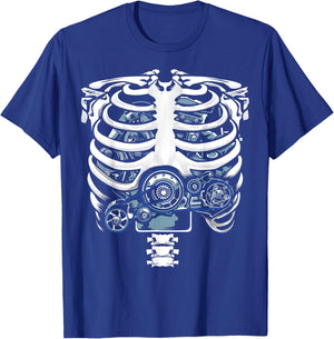 Funny Mechanic Designs Dad Car Enthusiasts Engineers T-Shirt - T-Shirt | Royal