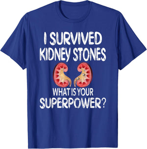 I Survived Kidney Stones Kidney Stone Recovery T-Shirt - T-Shirt | Royal