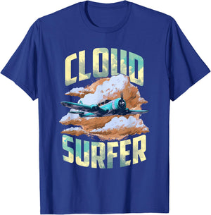 Cloud Surfer T-Shirt - T-Shirt | Royal