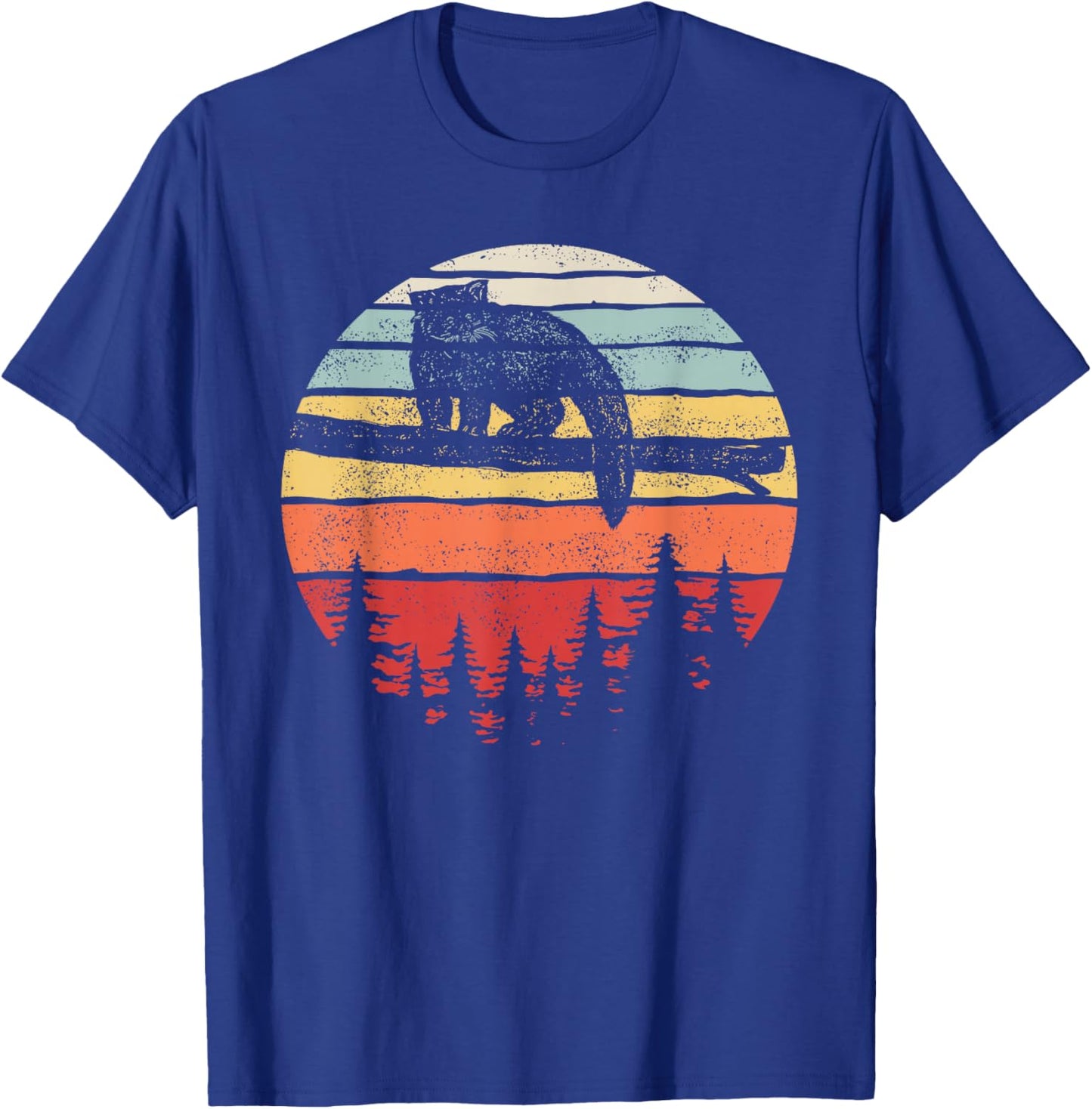 Vintage Retro Red Panda T-Shirt - T-Shirt | Royal