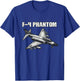 F-4 Wild Weasel Fighter Jet Gifts for Pilots Aviation Lovers T-Shirt - T-Shirt | Royal
