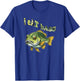 I Eat Bass, Funny Fish Bass, By Yoraytees T-Shirt - T-Shirt | Royal