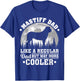 Mastiff Dad Like A Regular Dad Funny Mastiff Dog Fathers Day T-Shirt - T-Shirt | Royal