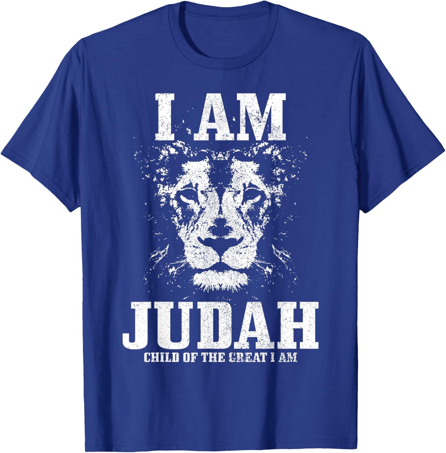I Am Judah Child Of The Great Lion Israelite Israel Hebrew T-Shirt - T-Shirt | Royal