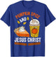 Pumpkin Spice and Jesus Christ Christian Fall Pumpkin Lovers T-Shirt - T-Shirt | Royal