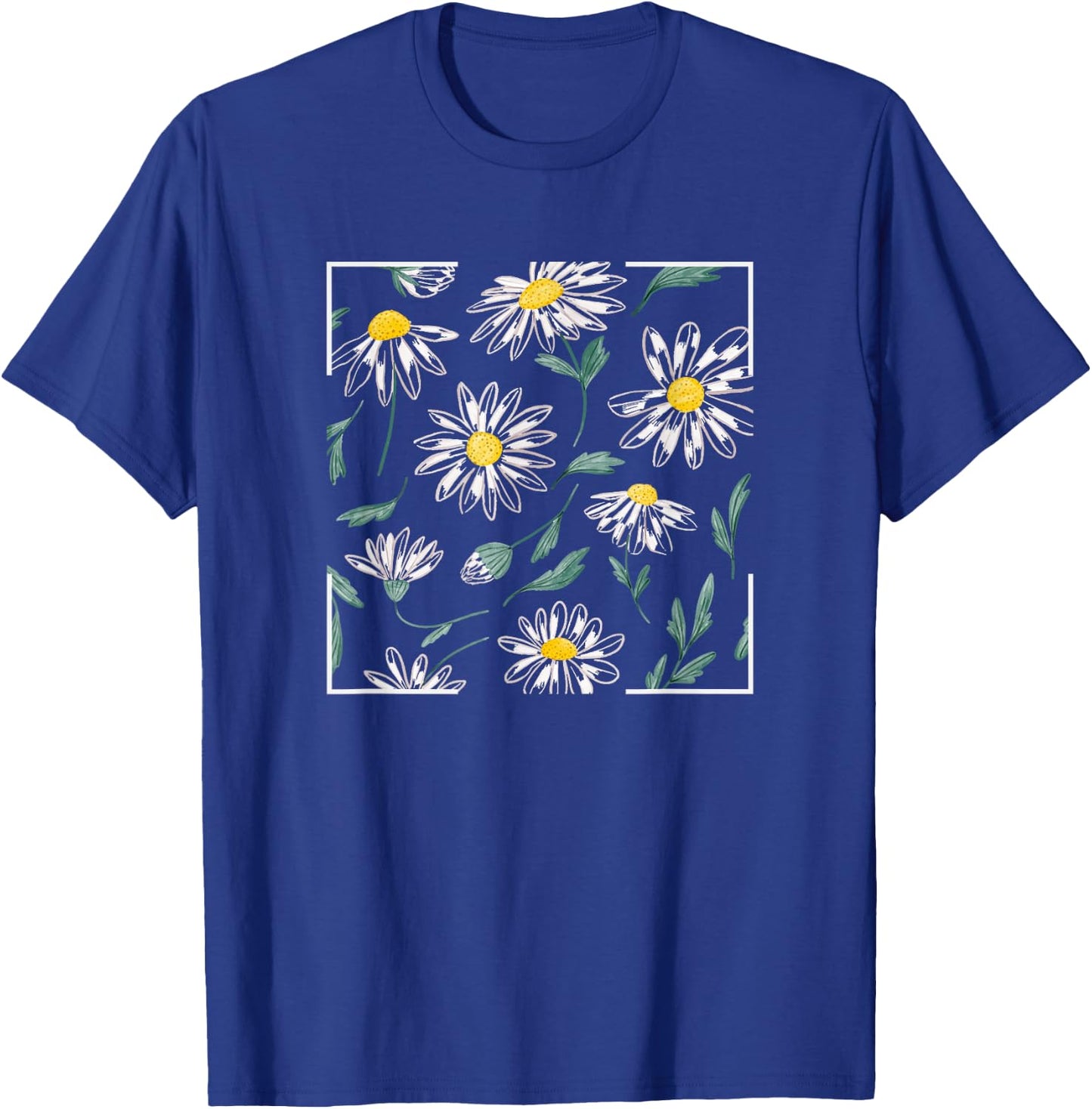 Marguerites Daisy Summer Daisies Flower Garden Gardeners Men Women Girls Kids T-Shirt - T-Shirt | Royal