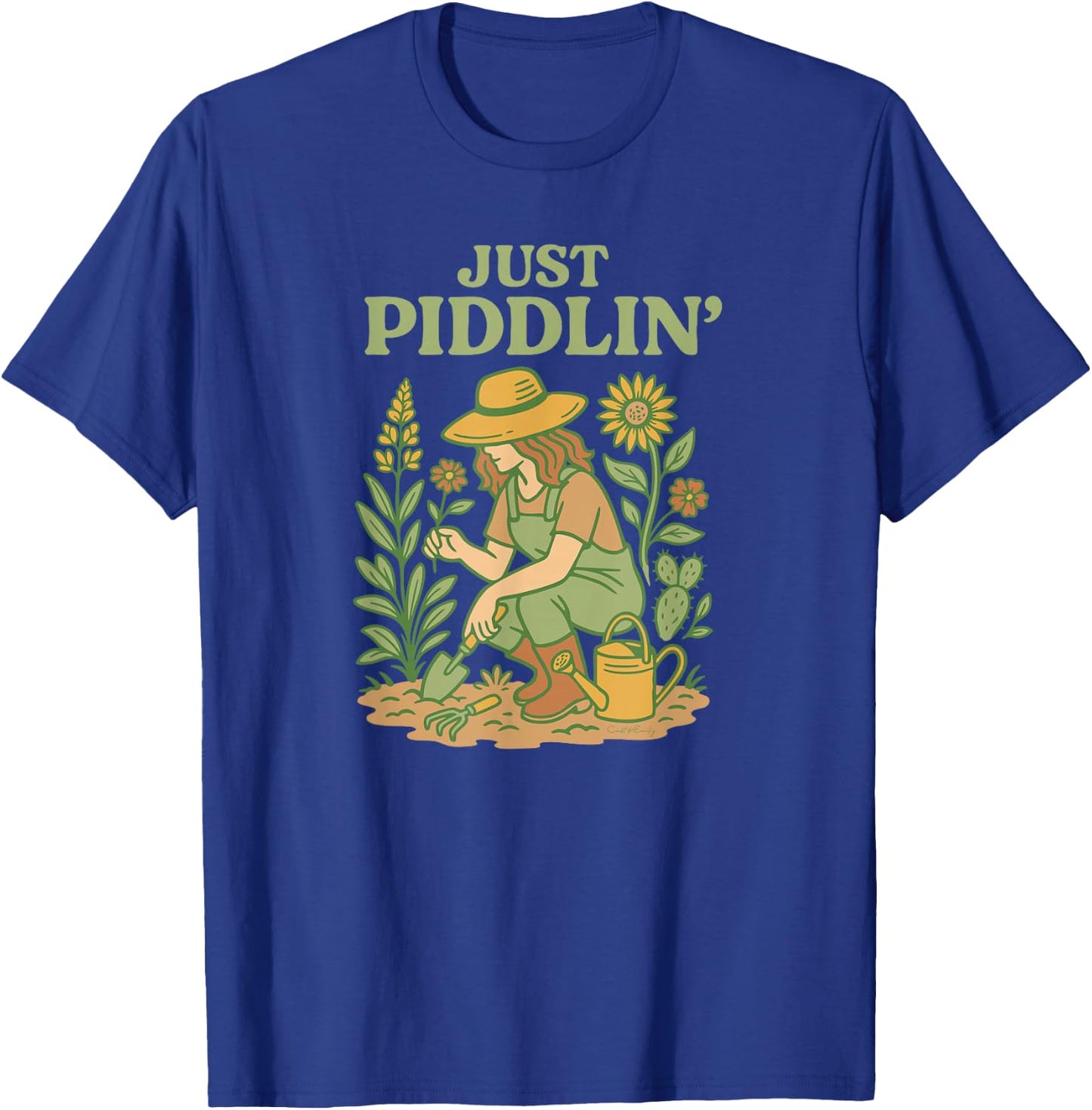 Just Piddlin' T-Shirt - T-Shirt | Royal