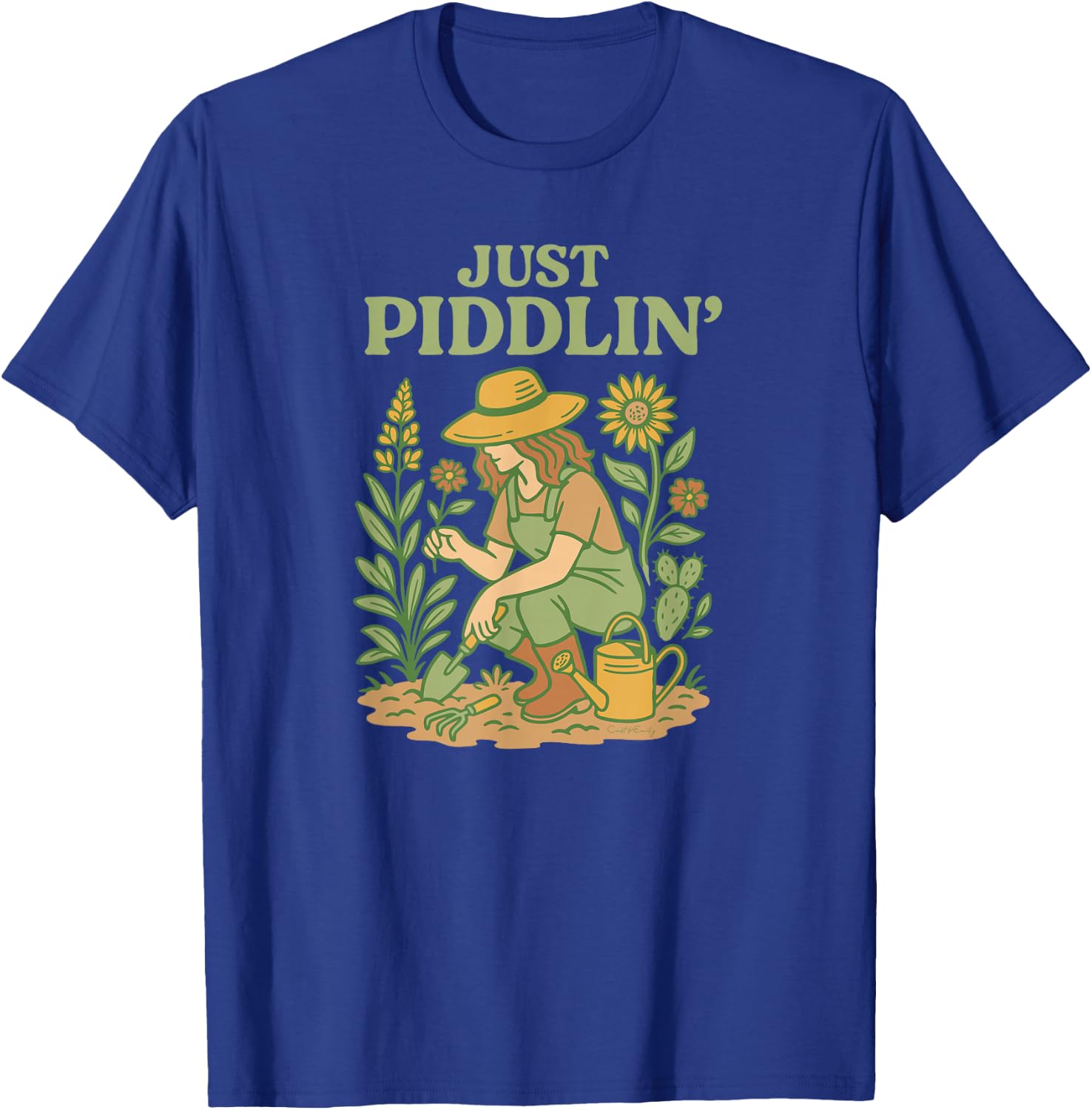 Just Piddlin' T-Shirt - T-Shirt | Royal