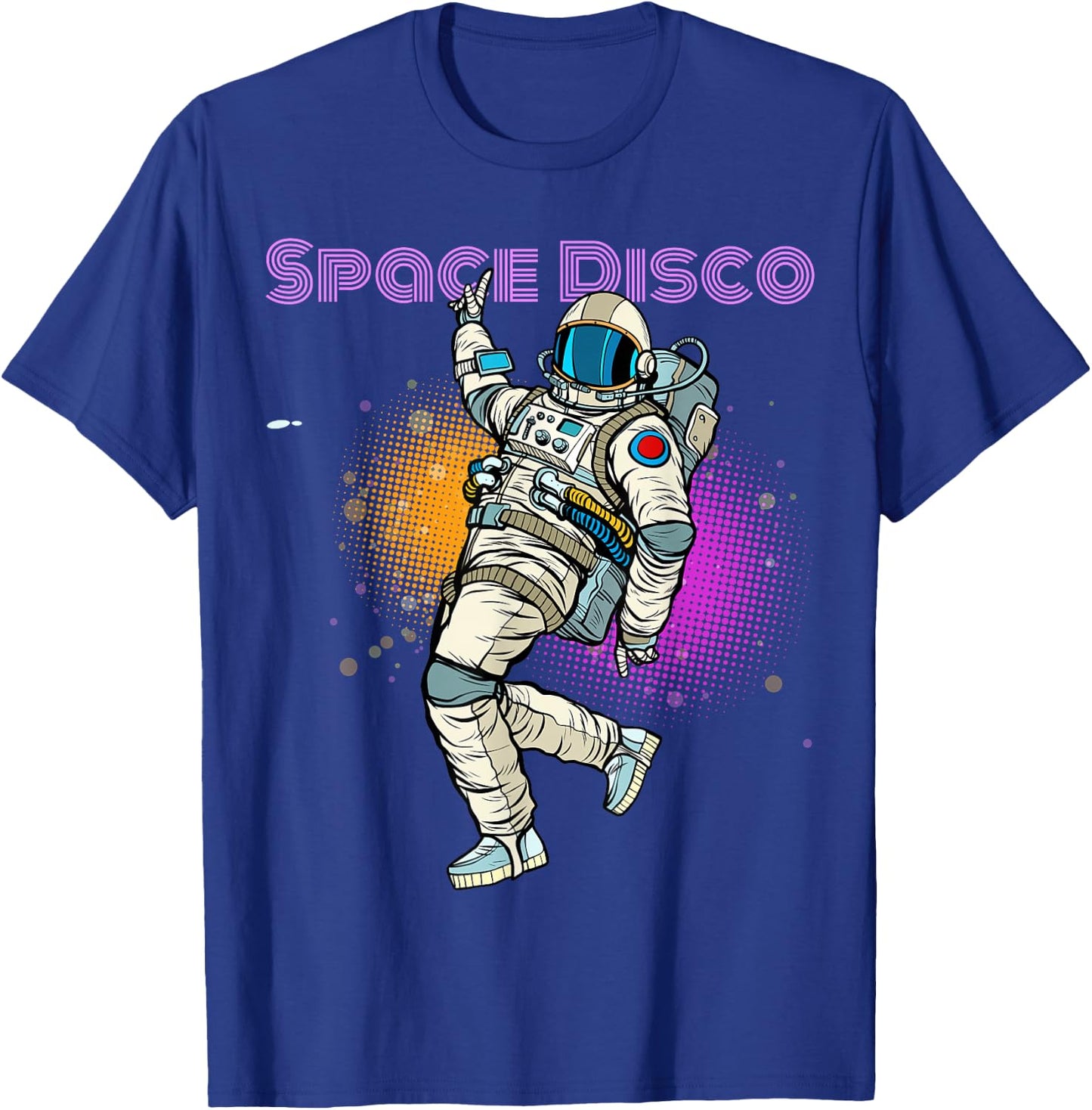 Space Disco Astronaut Dance Novelty & cool designs T-Shirt - T-Shirt | Royal