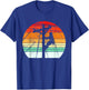 Lineman Retro Style Electrician Support Your Local Pole T-Shirt - T-Shirt | Royal
