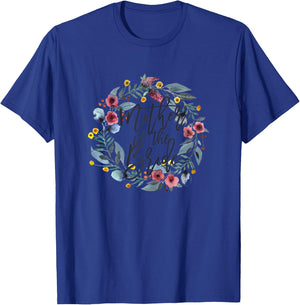 Mother of the Bride Floral T-Shirt - T-Shirt | Royal