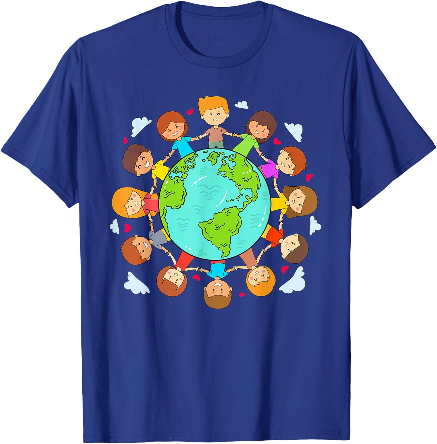 Earth Day Shirts Kids Earth Day 2022 Youth Boys Girls T-Shirt - T-Shirt | Royal