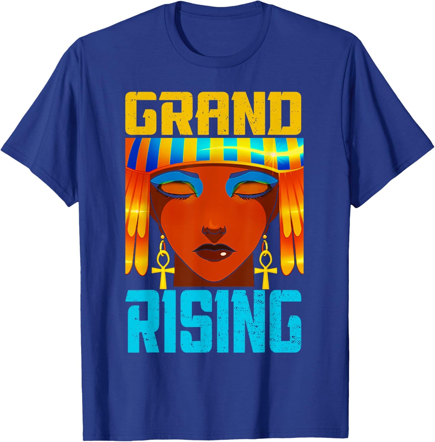 Grand Rising Kemetic Ancient Egyptian History Anime T-Shirt - T-Shirt | Royal