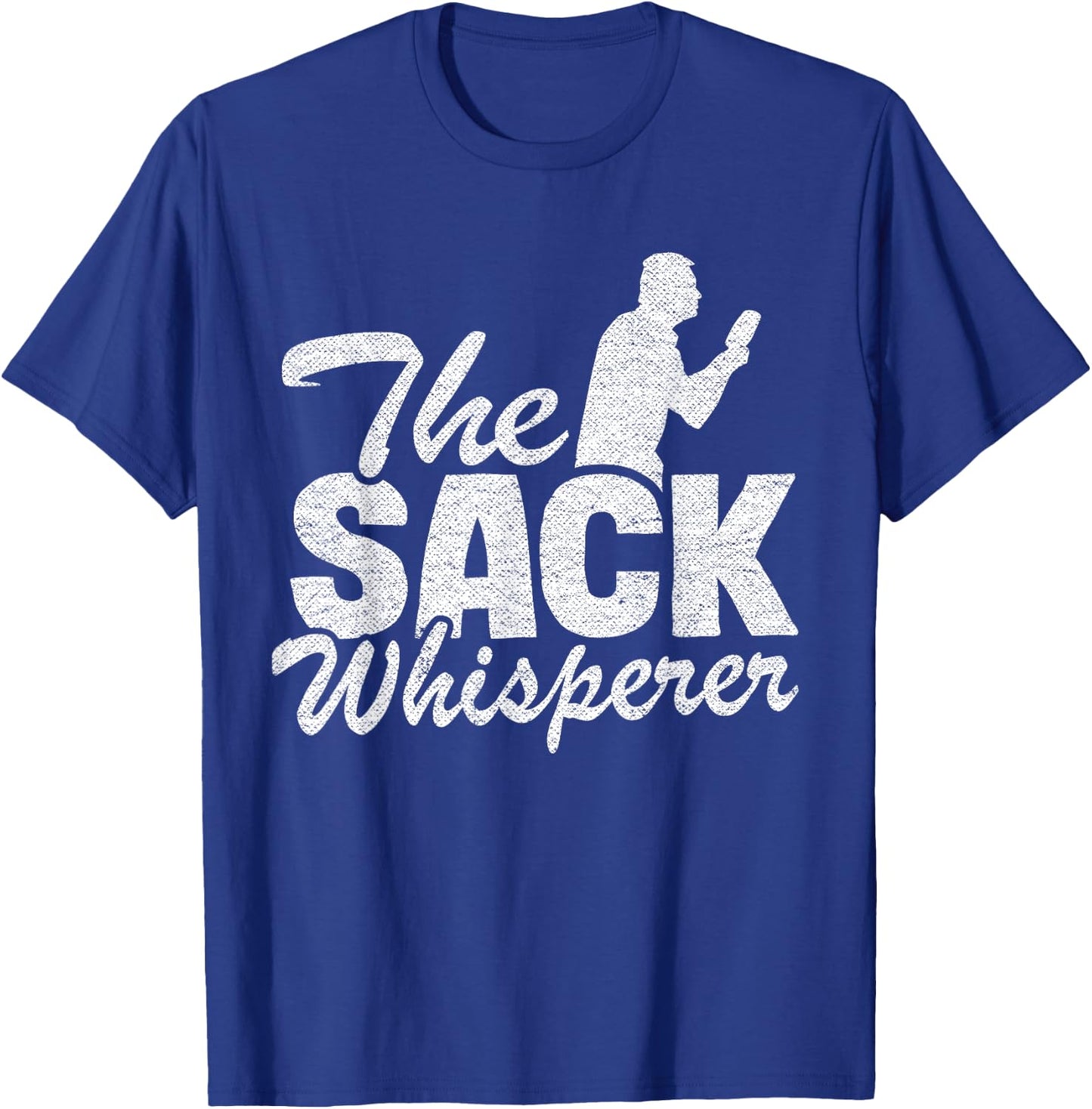 The Sack Whisperer Bean Bag Toss Funny Corn Hole T-Shirt - T-Shirt | Royal