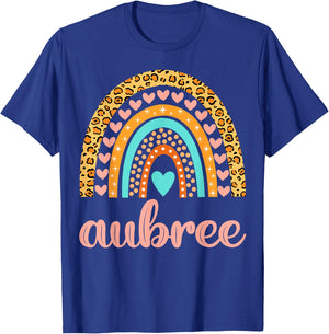 Aubree Aubree Name Birthday Shirt Gift T-Shirt - T-Shirt | Royal