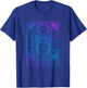 Virgo Hand-Drawn Horoscope Art / Astrology & Zodiac Sign T-Shirt - T-Shirt | Royal