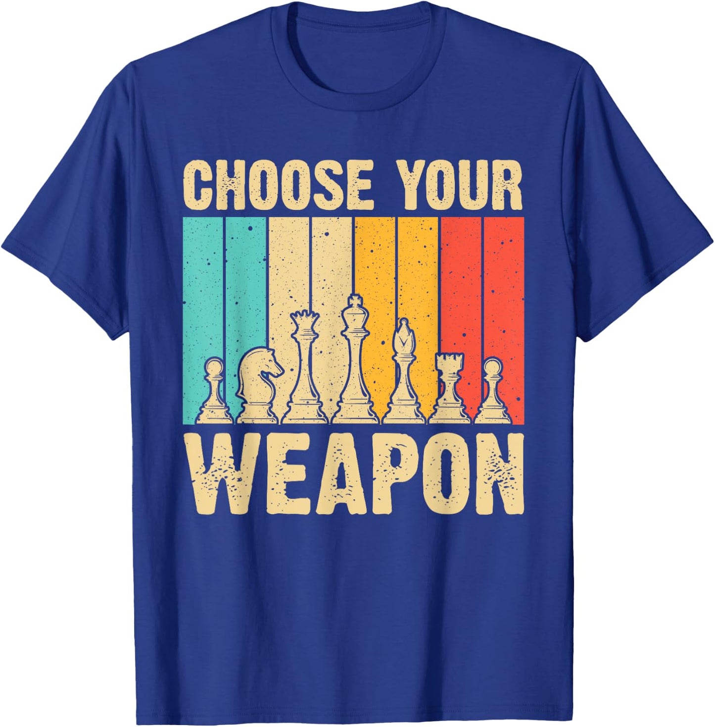 Funny Chess Lover Art For Chess Player Game Themed Men Women T-Shirt - T-Shirt | Royal