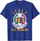 Italy Drinking Team Supports Day Drinking Italy T-Shirt - T-Shirt | Royal