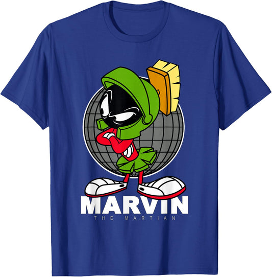 Marvin The Martian Crossed Arms T-Shirt - T-Shirt | Royal