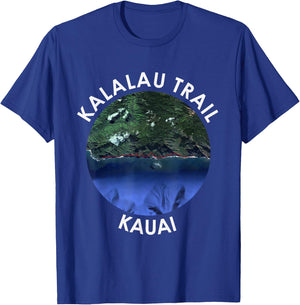 Kalalau trail shirt T-Shirt - T-Shirt | Royal