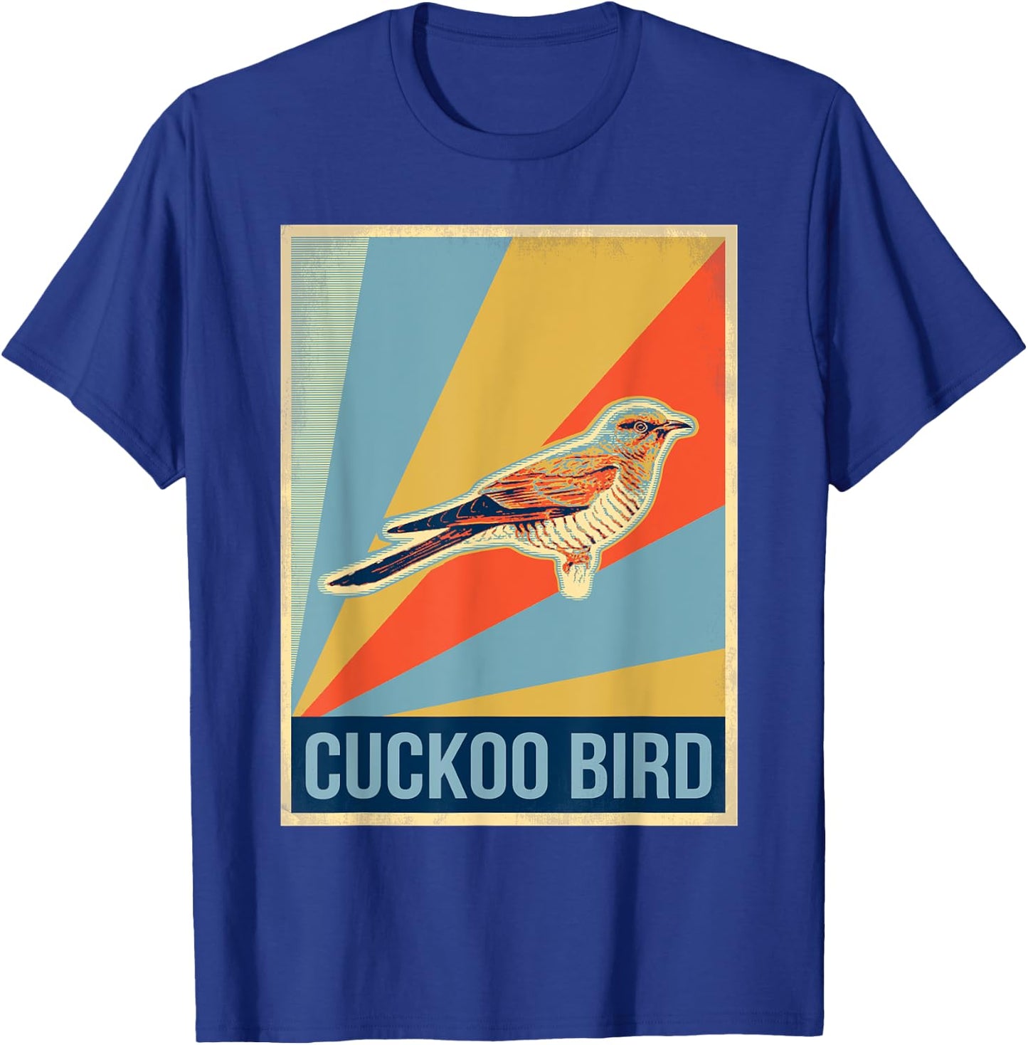 Vintage Cuckoo Bird T Shirt T-Shirt - T-Shirt | Royal