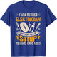 Retired Electrician-I No Longer Have To Strip Funny Lineman T-Shirt - T-Shirt | Royal