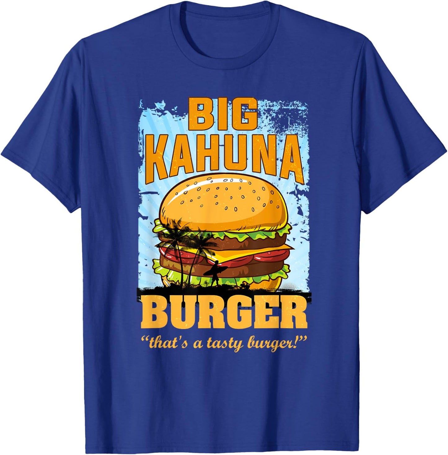 Cool Food - Hot Premium Big Kahuna Burger T-Shirt - T-Shirt | Royal