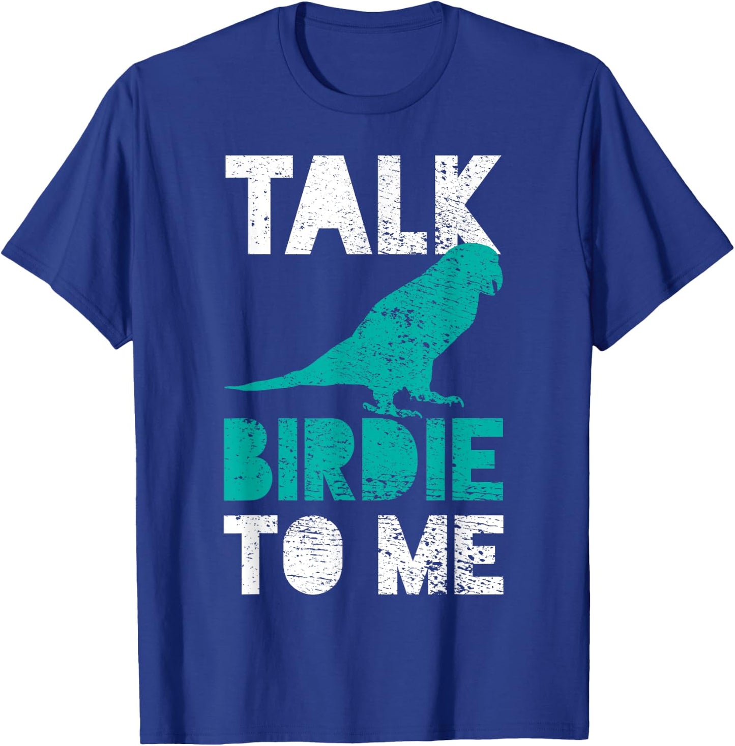 Birds Birdwatching Vintage Funny T-Shirt - T-Shirt | Royal