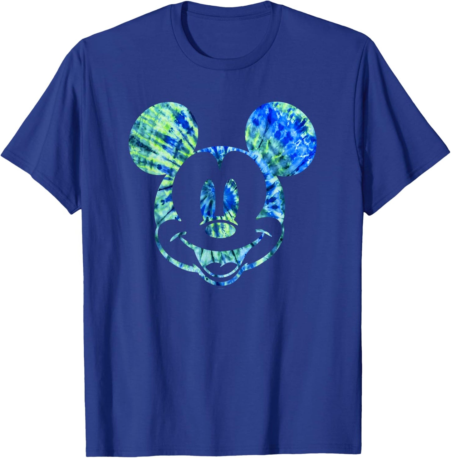 Disney Mickey Mouse Green Tie Dye Small T-Shirt - T-Shirt | Royal