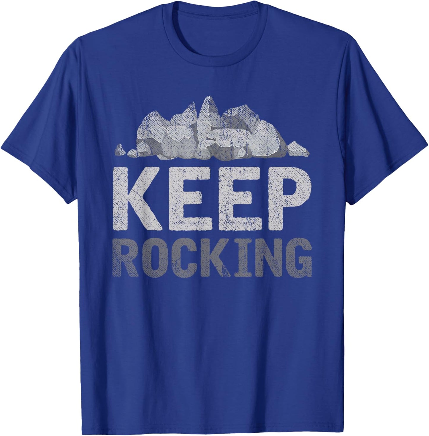 Funny Rock Collector Earth Scientist Gift Geologist Geology T-Shirt - T-Shirt | Royal