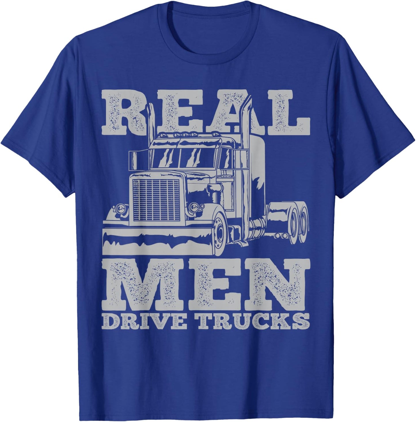 Trucker Truck Truck Driver T-Shirt - T-Shirt | Royal
