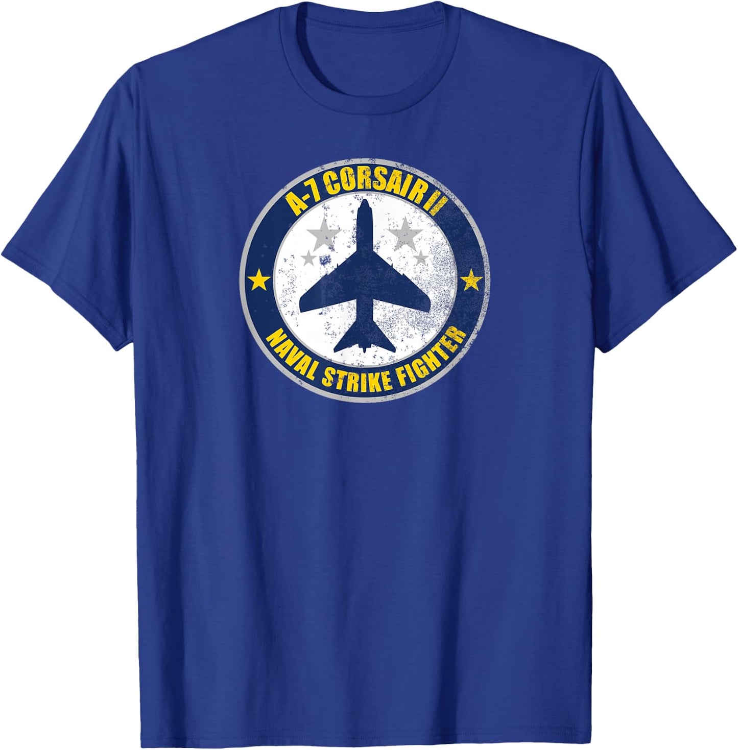 A-7 Corsair (distressed) T-Shirt - T-Shirt | Royal