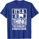 It's A BJ Thing You Wouldn't Understand First Name T-Shirt - T-Shirt | Royal
