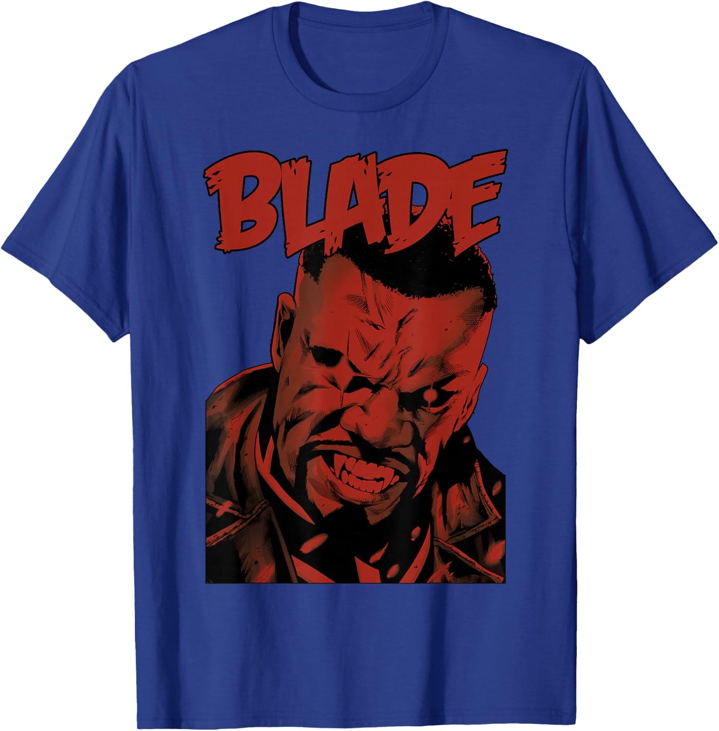 Marvel Blade Red Portrait T-Shirt - T-Shirt | Royal