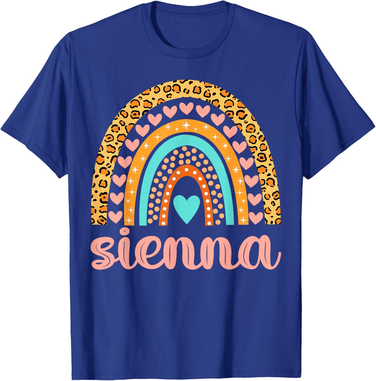 Sienna Sienna Name Birthday Shirt Gift T-Shirt - T-Shirt | Royal