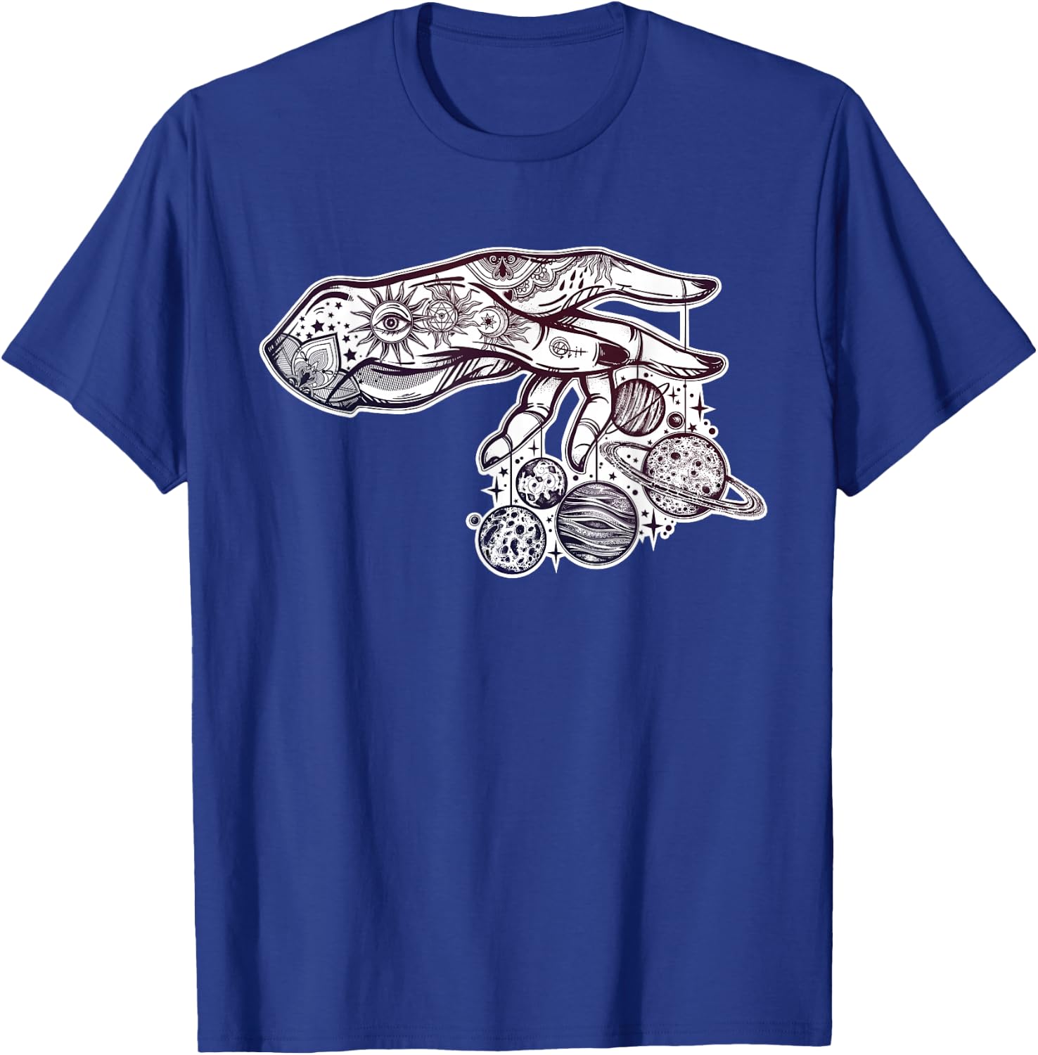 String Theory - Celestial Universe Astrology Orbit T-Shirt - T-Shirt | Royal