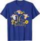 Sunflower Cow Its My 16th Birthday 16 Year Old Gifts Shirt T-Shirt - T-Shirt | Royal