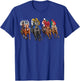 Funny Horse Racing Jockey Racer Derby Rider Race Track Gifts T-Shirt - T-Shirt | Royal