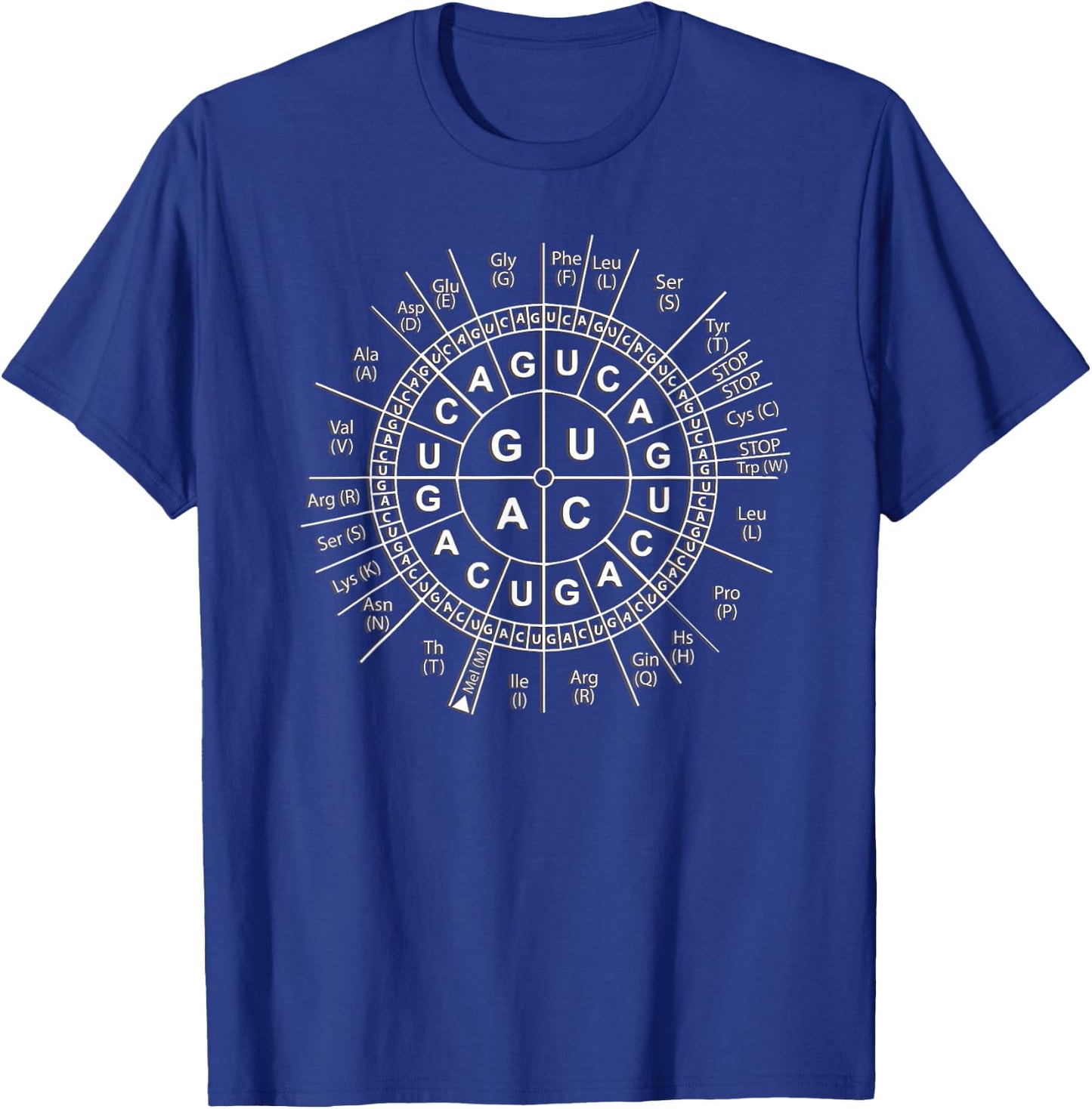 Awesome Biology Genetic Code Sun Science Humor Gift T-Shirt - T-Shirt | Royal