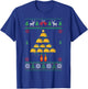 Tacos Christmas Tree Ugly Sweater Christmas Family Matching T-Shirt - T-Shirt | Royal