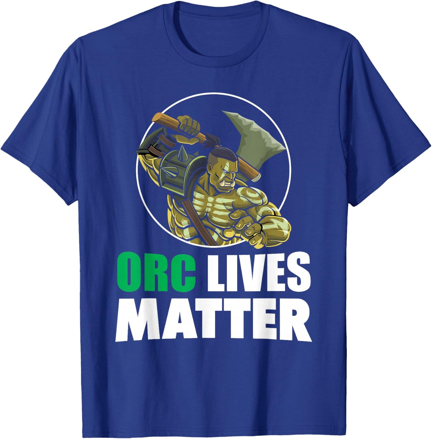 Ork Gift Ugly Orc T-Shirt - T-Shirt | Royal